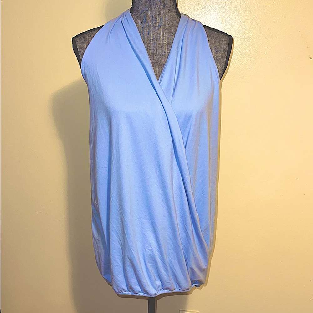 Elegant Blue Halter Top NWT